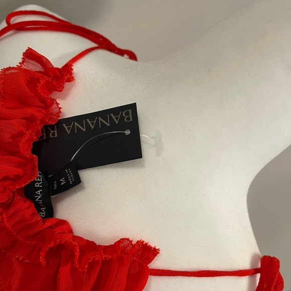 Banana Republic Crinkle Maxi Dress with Silk - Picture 8 of 10